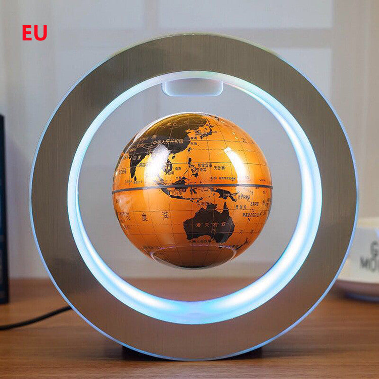 Globo Flotante Magnético con Mapa Mundial LED
