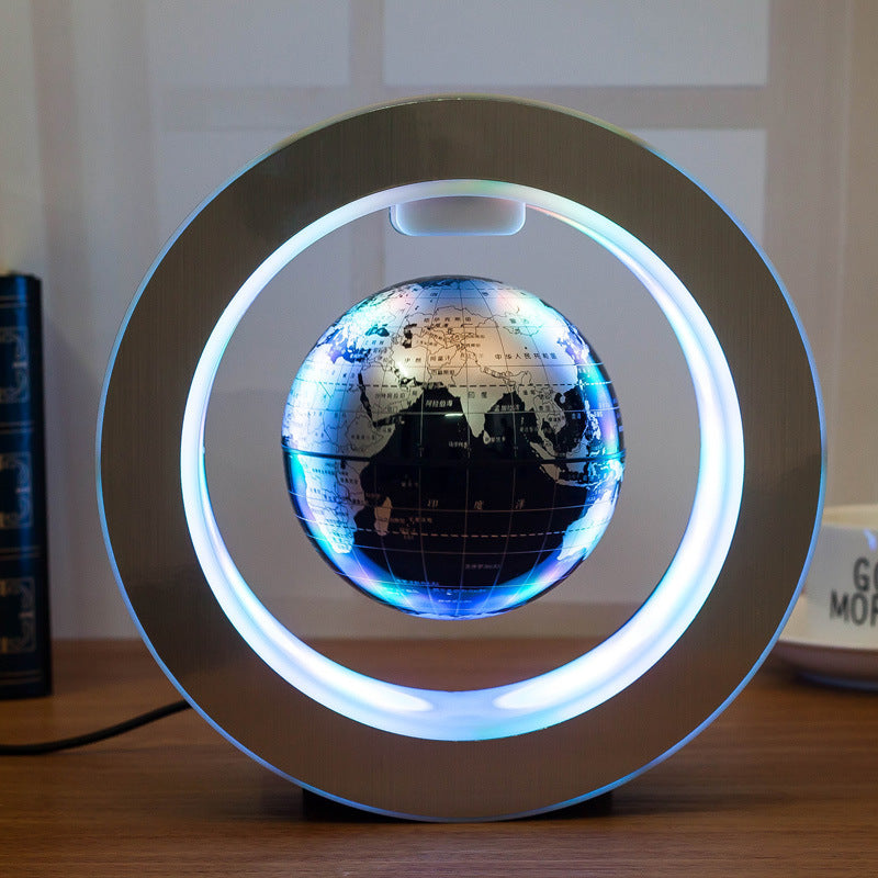 Globo Flotante Magnético con Mapa Mundial LED