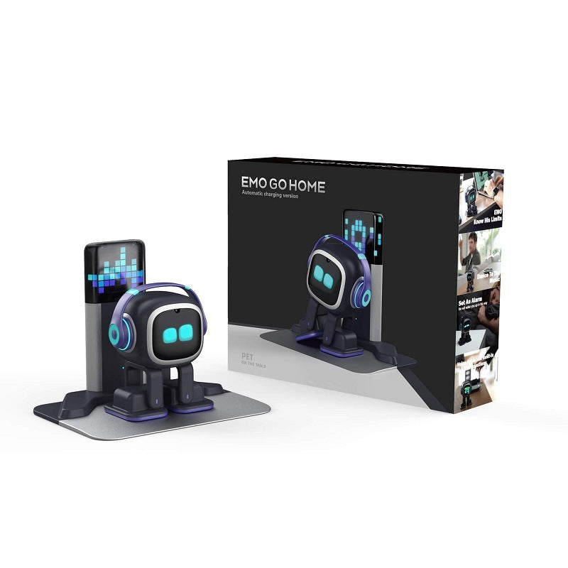 EMO Robot, juguete de escritorio con reconocimiento de voz, emoción, comunicación con IA, inteligente, para niños, mascota electrónica interactiva