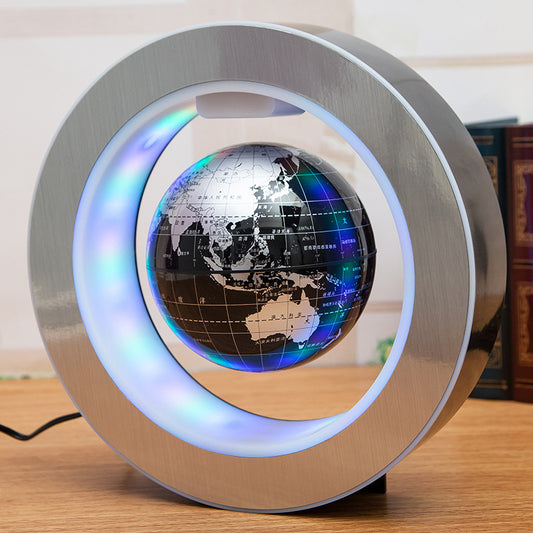 Globo Flotante Magnético con Mapa Mundial LED