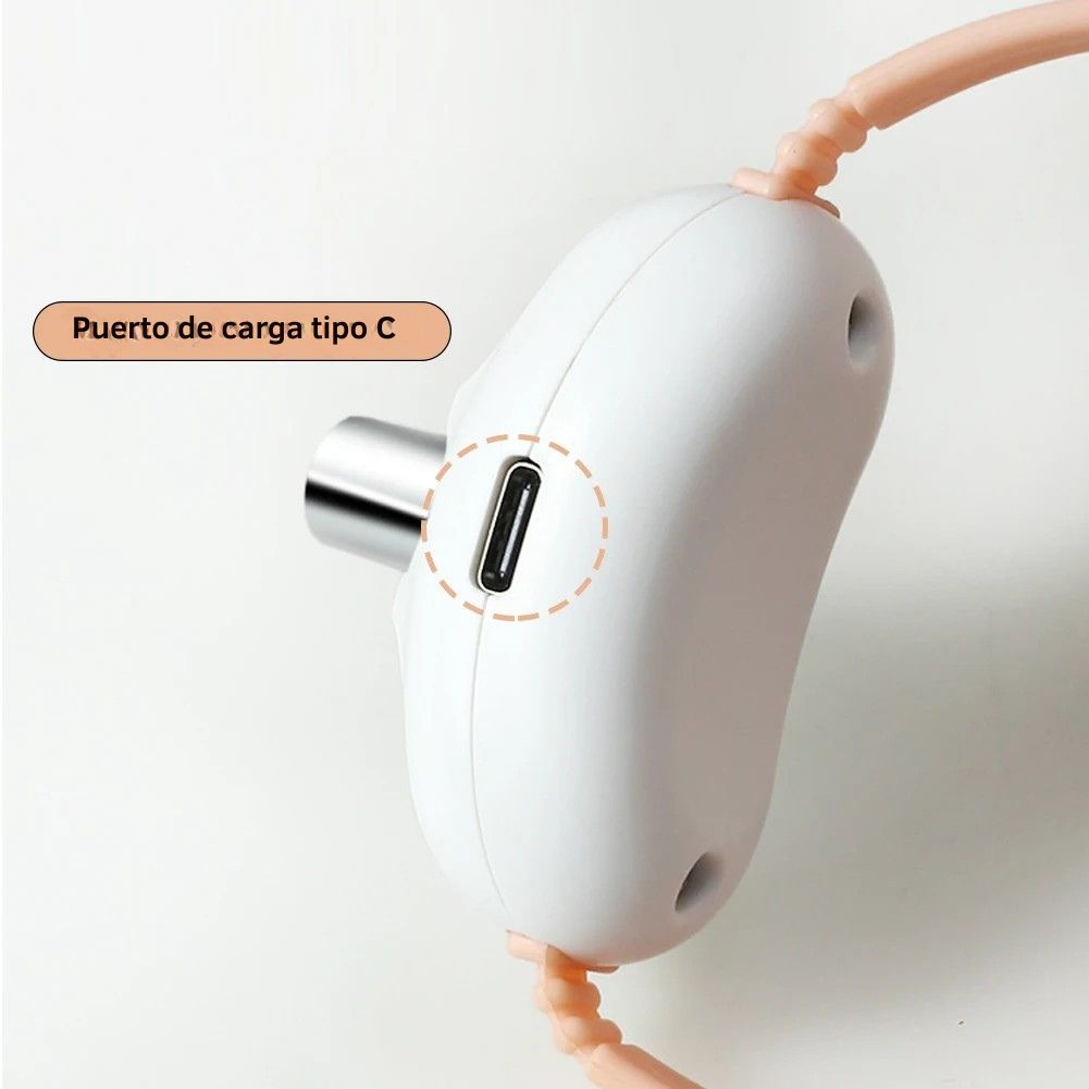 Collar Láser para Gatos: Diversión Automática, Recargable y ¡Antiestrés!