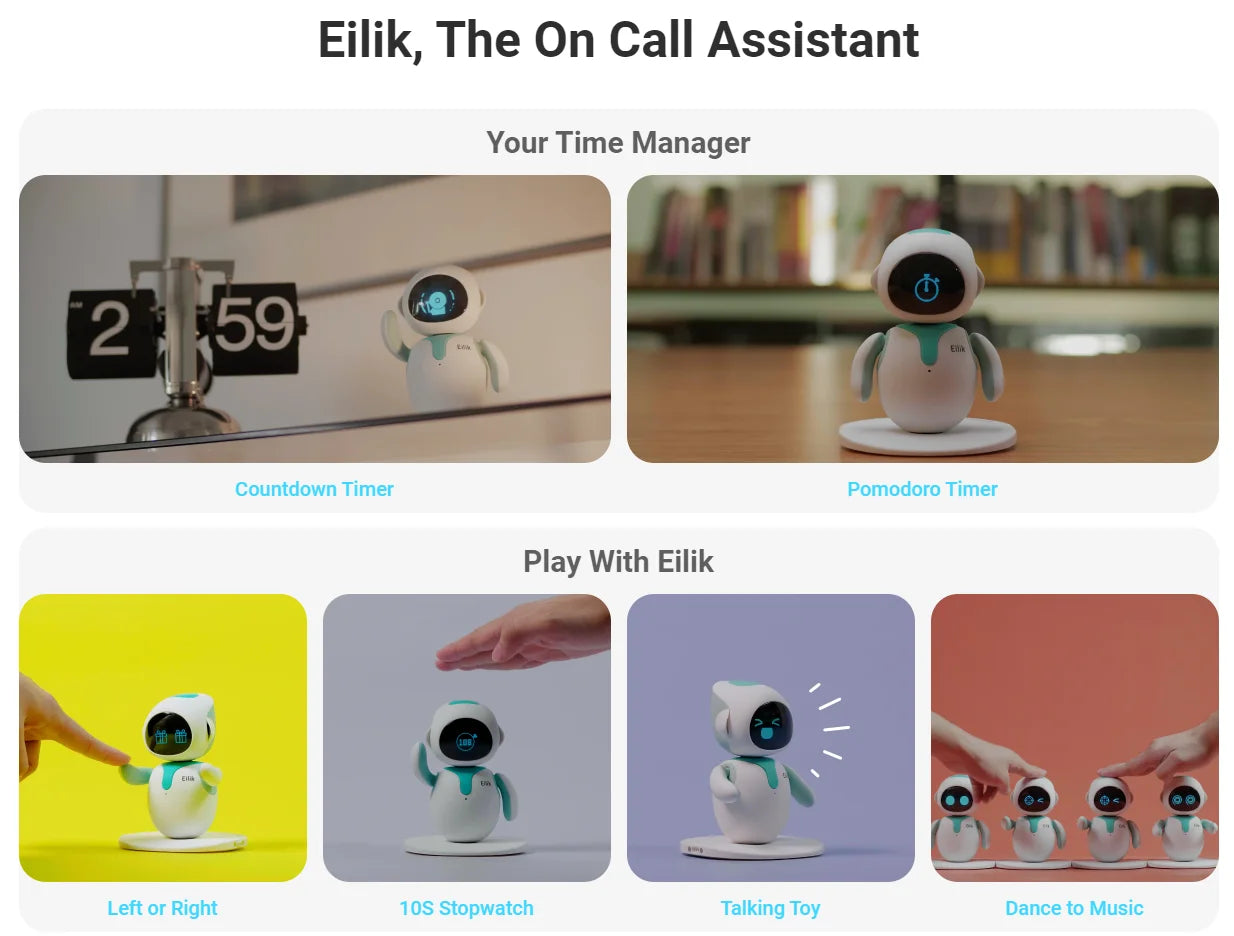 Eilik: Tu Compañero Robot Inteligente con Emociones