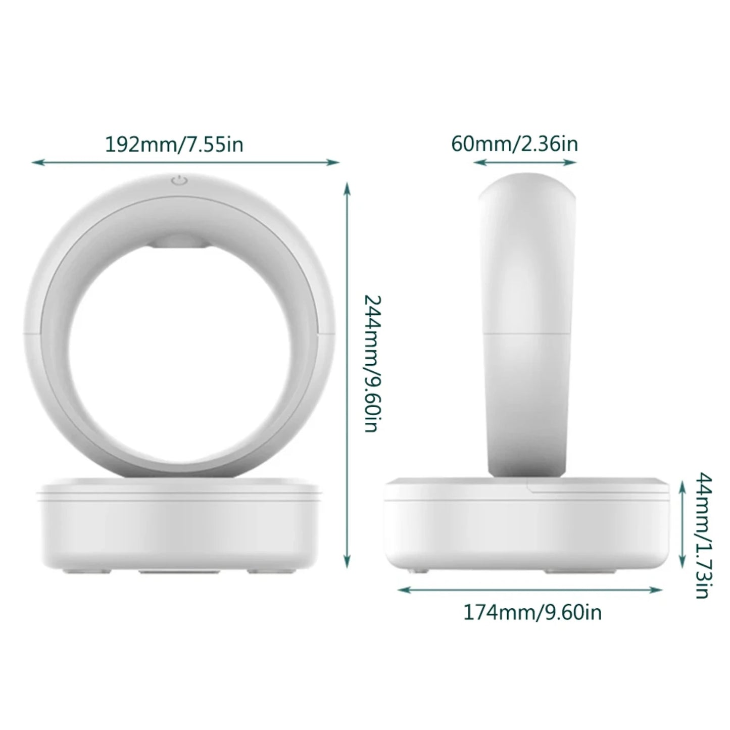 Humidificador Antigravedad: Relax, aroma y luz en un solo click.