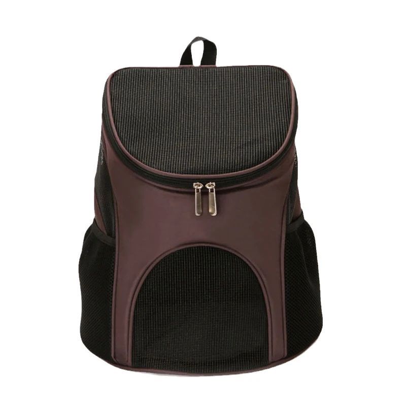 Mochila Transportadora Transpirable para Perros Pequeños: Ideal para Chihuahua, Schnauzer, Pug - Perfecta para Aventuras al Aire Libre