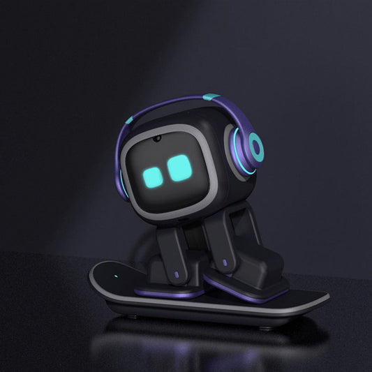 EMO Robot, juguete de escritorio con reconocimiento de voz, emoción, comunicación con IA, inteligente, para niños, mascota electrónica interactiva