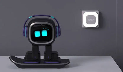 EMO Robot, juguete de escritorio con reconocimiento de voz, emoción, comunicación con IA, inteligente, para niños, mascota electrónica interactiva