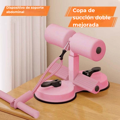 Equipo fitness para abdominales en casa