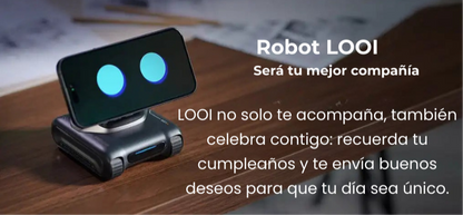 Looi Robot para Smartphone con IA — Compatible con ChatGPT, Voz y Reconocimiento Visual