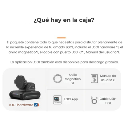 Looi Robot para Smartphone con IA — Compatible con ChatGPT, Voz y Reconocimiento Visual
