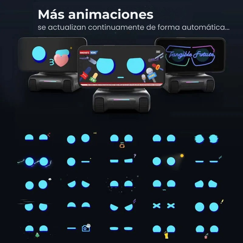 Looi Robot para Smartphone con IA — Compatible con ChatGPT, Voz y Reconocimiento Visual