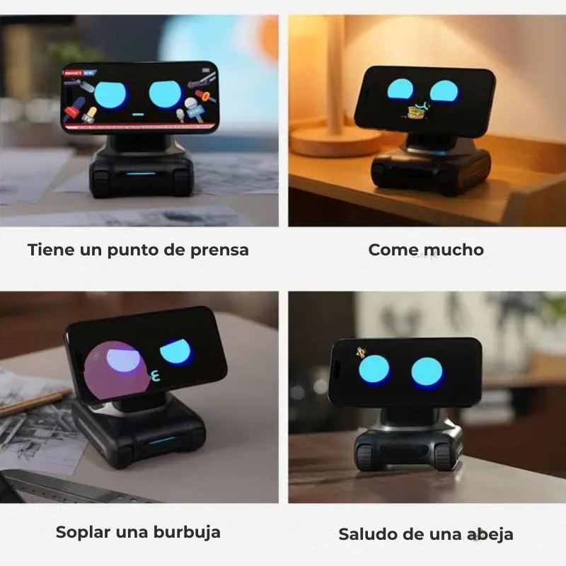 Looi Robot para Smartphone con IA — Compatible con ChatGPT, Voz y Reconocimiento Visual
