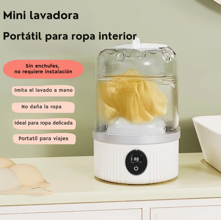 Mini Lavadora Portátil