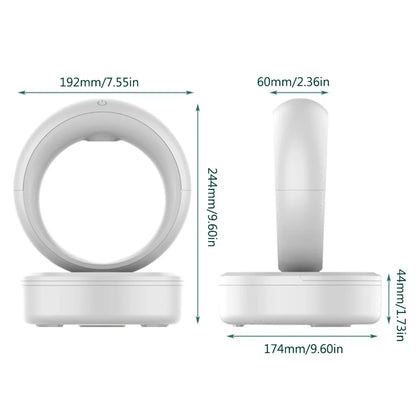 Humidificador Antigravedad: Relax, aroma y luz en un solo click.