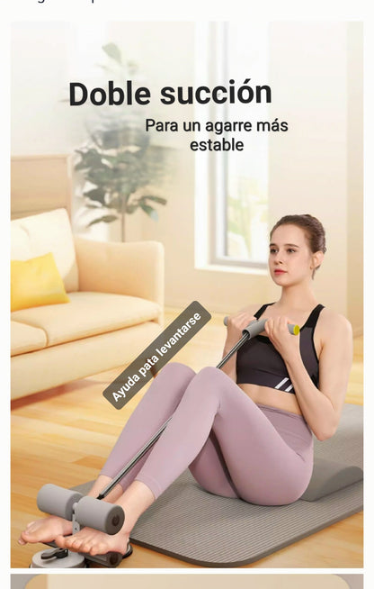 Equipo fitness para abdominales en casa