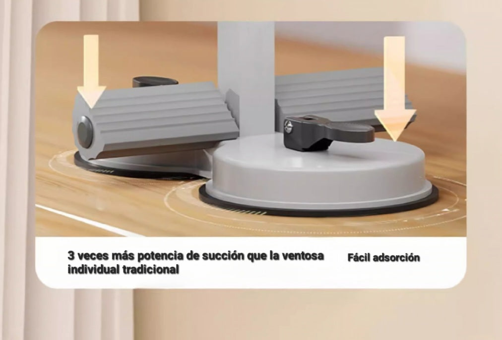 Equipo fitness para abdominales en casa
