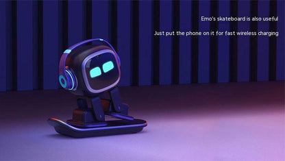 EMO Robot, juguete de escritorio con reconocimiento de voz, emoción, comunicación con IA, inteligente, para niños, mascota electrónica interactiva