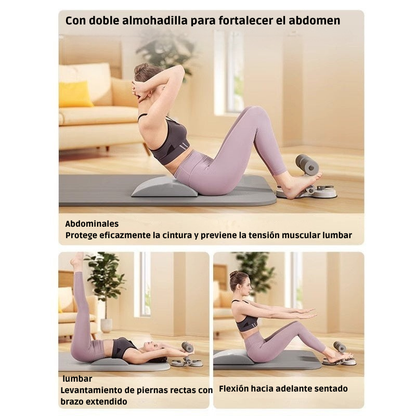 Equipo fitness para abdominales en casa